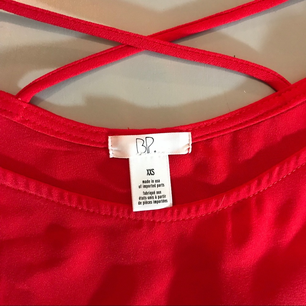 NWT BP Nordstrom Cold Shoulder Top - Picture 7 of 8